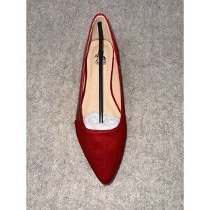 Ashley A Collection Women’s Flats Red A-Flora Style Size 7 New In Box